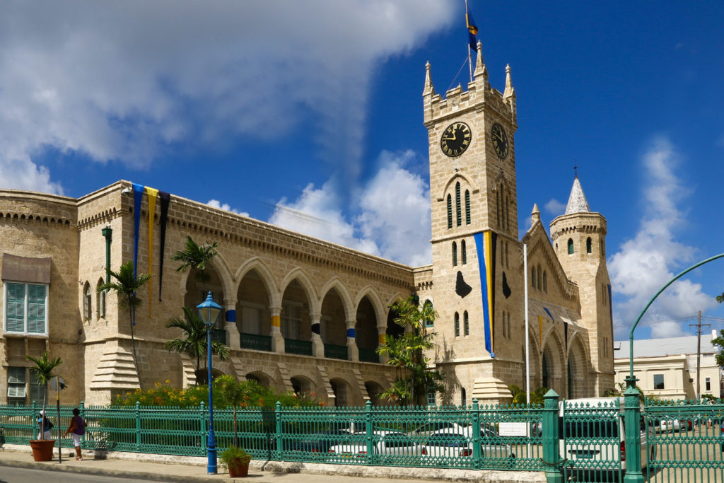 Parlamentsgebäude auf Barbados