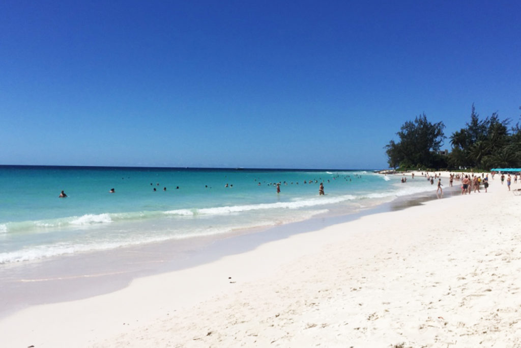 Accra Beach auf Barbados