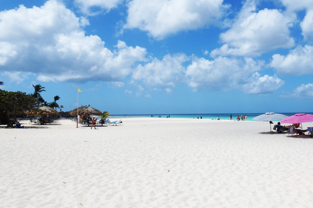 Eagle Beach auf Aruba