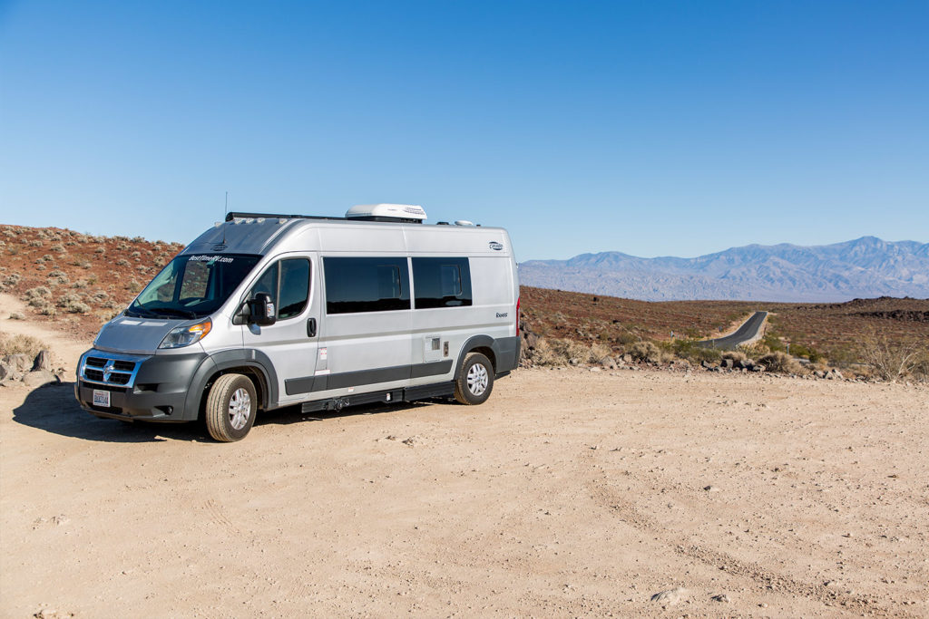 Unser Kastenwagen im Death Valley Kalifornien USA: Vorteile