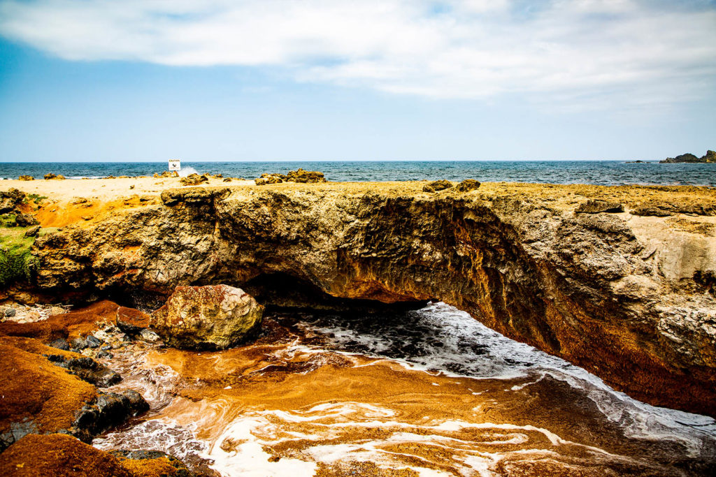 Natural Bridge auf Aruba