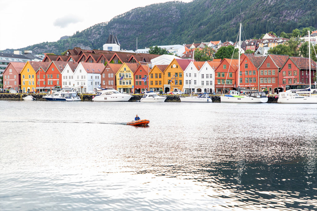 Die berühmten Bryyge in Bergen